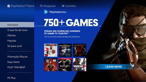Playstation Now: jogue os games de PS3 no seu PS4 através do streaming