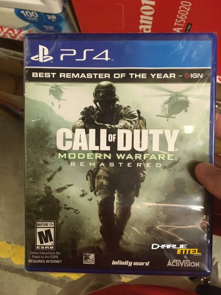 Jogo PS4 Call of Duty Modern Warfare Remastered - Brasil Games