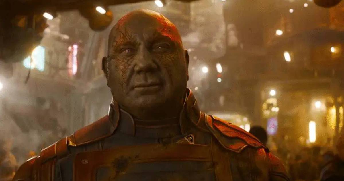 Guardiões da Galáxia 3: Dave Bautista diz que não voltará a viver Drax