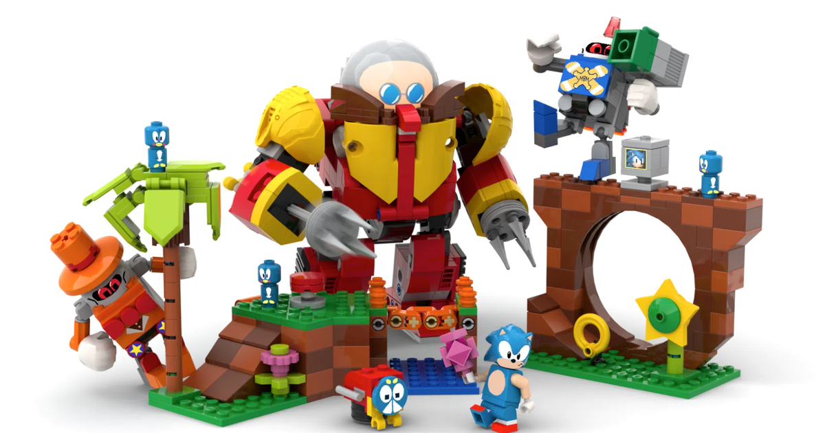 SEGA e o Grupo LEGO revelam nova linha de produtos LEGO Sonic the Hedgehog