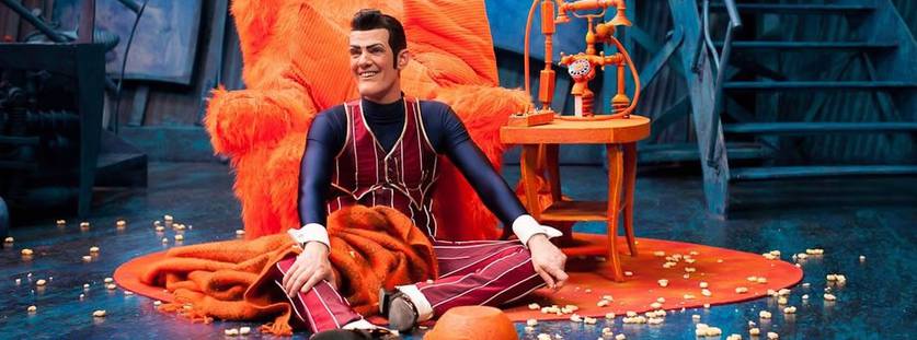 Stefán Karl como Robbie Rotten em LazyTown