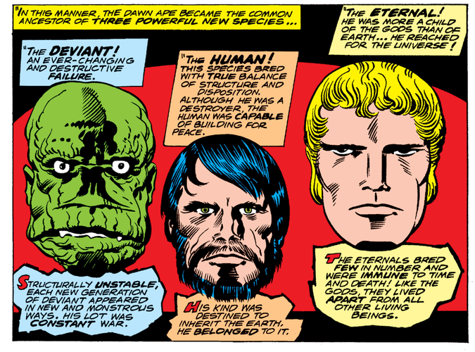 Marvel: As diferenças entre Eternos e as HQs de Jack Kirby