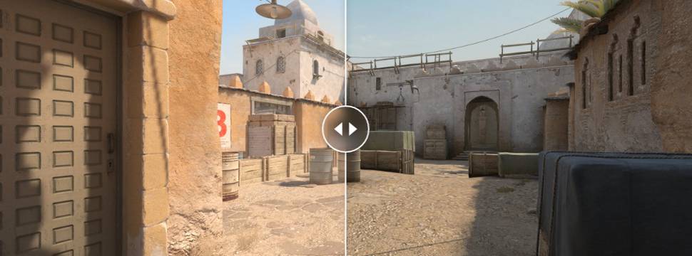 Confira comparativo entre gráficos de CS 2 e CS:GO