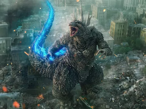 Cena de Godzilla Minus One (Divulgação)