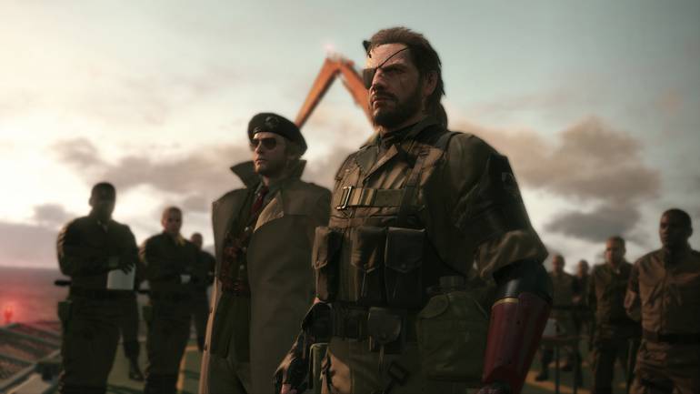 Snake em Metal Gear Solid V.