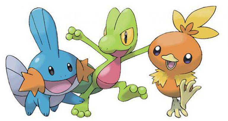 Evoluções dos Pokémons iniciais do Pokémon Black e White