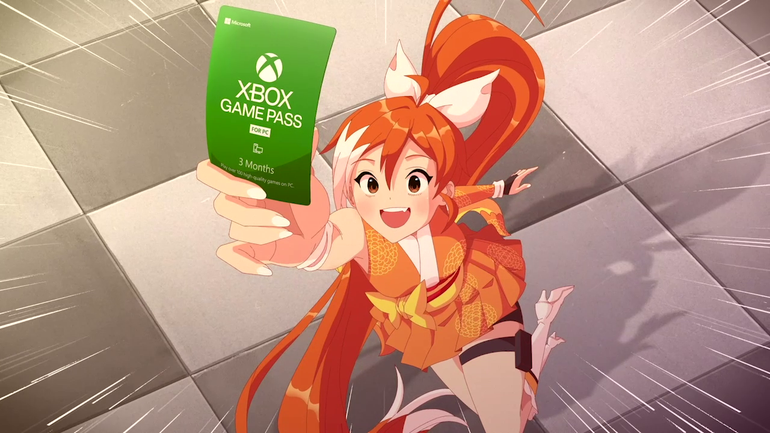 Crunchyroll Hime curte Xbox Game Pass.
