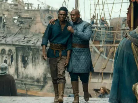 Addam e Alyn Velaryon em A Casa do Dragão (Reprodução)