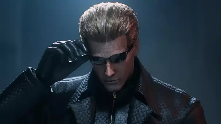 Albert Wesker com visual Matrix.