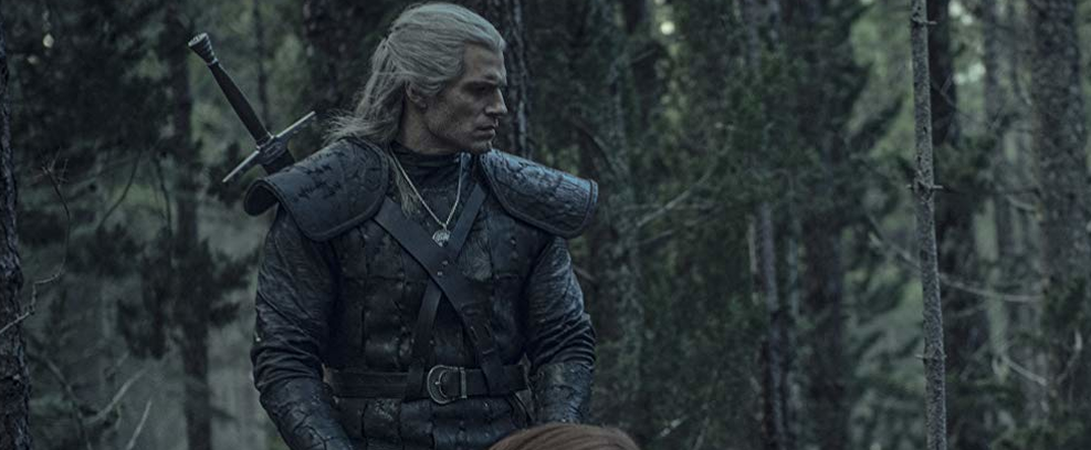 Henry Cavill como Geralt de Rivia em The Witcher, da Netflix
