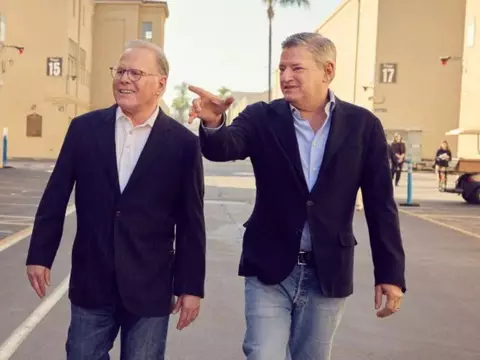 Ted Sarandos e David Zaslav