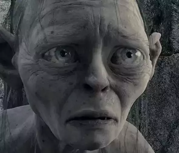 El señor de los anillos | Andy Serkis como Gollum para anunciar el rodaje