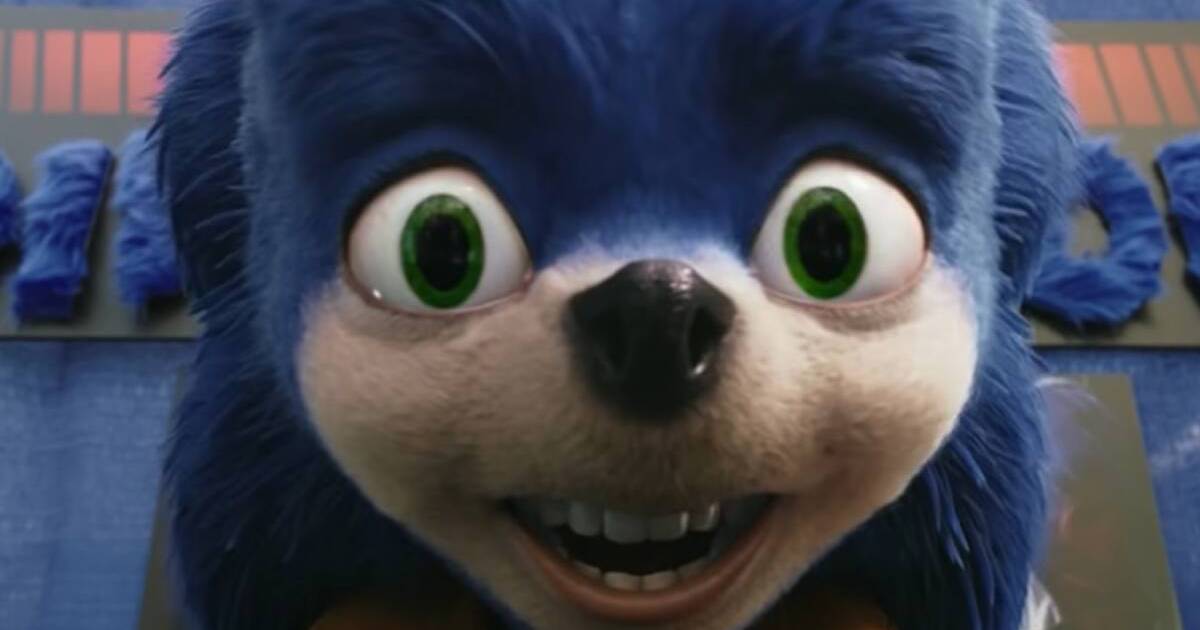 Agora eu quero um filme do Sonic Feio 😂 #Sonic #SonicFeio