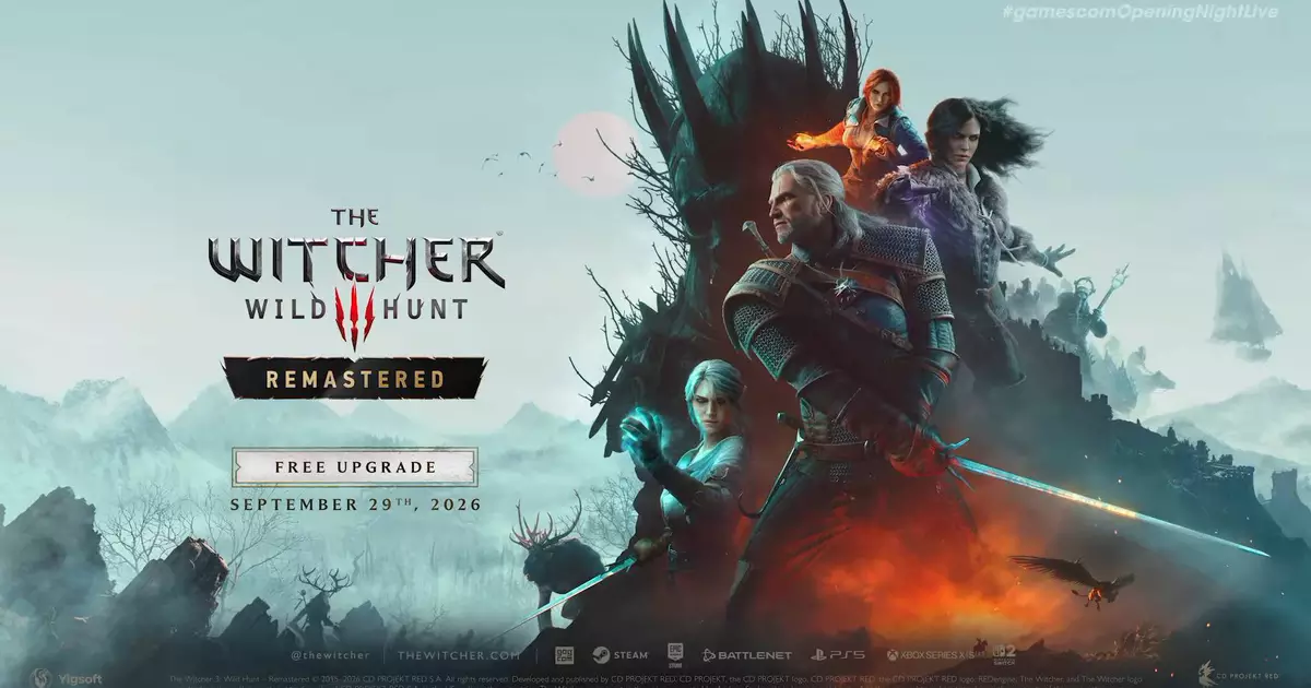 The Witcher 3 se prepara para remasterização gratuita e novas expansões