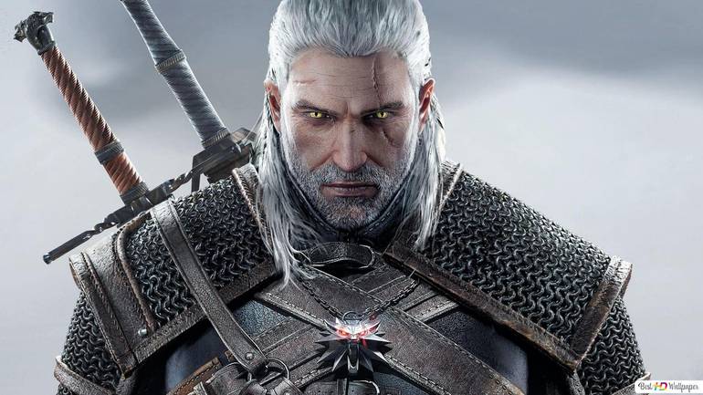 Imagem de Geralt em The Witcher 3