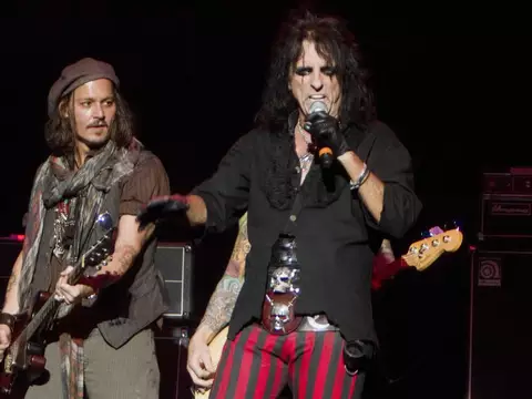 Hollywood Vampires, banda de Alice Cooper, Johnny Depp e Joe Perry, revela teaser do seu primeiro álbum - ouça