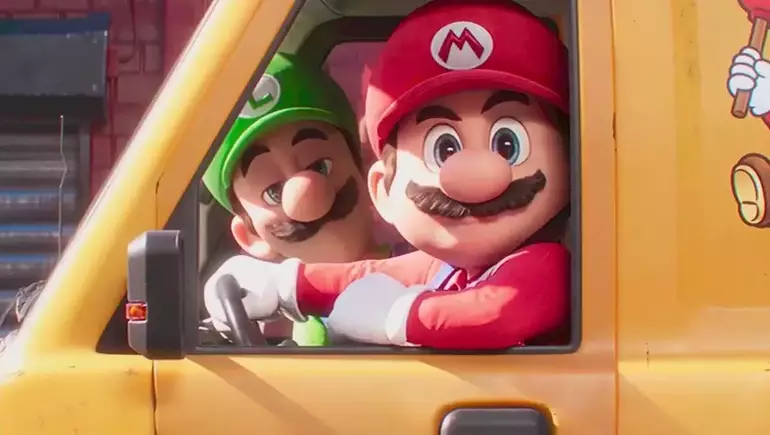 Imagem do filme do Mario