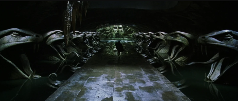 Harry Potter Chamber of Secrets scene image