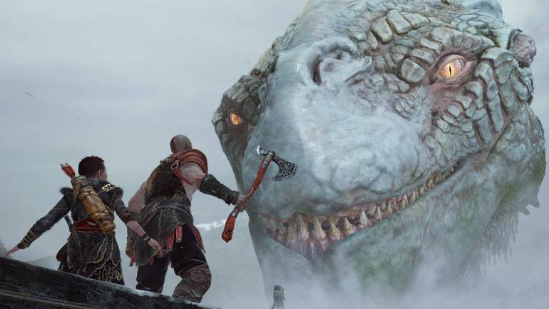 God of War: Thor luta contra Kratos e Jormungand em arte de fã