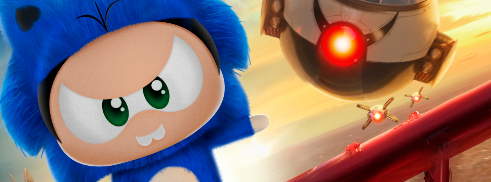 Sonic 2 - O Filme  Sonic & Tails vs. Robotnik & Knuckles