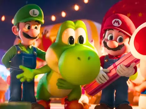 Super Mario Galaxy: O Filme terá balde de pipoca de Yoshi na Cinépolis, veja