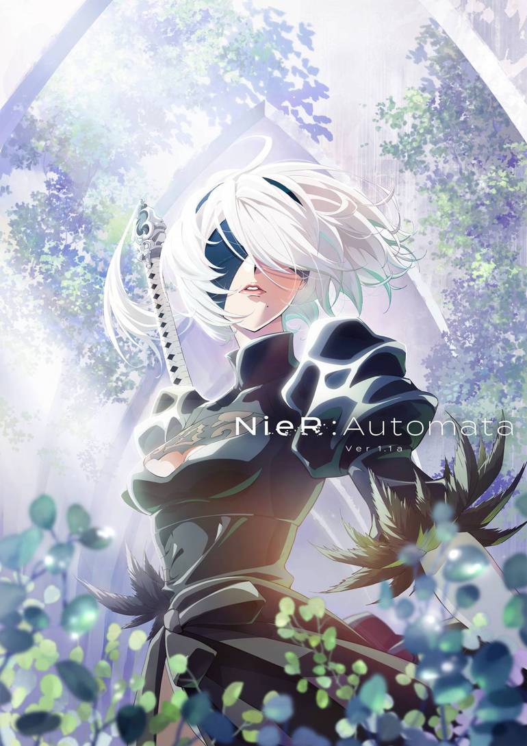 Poster do anime de Nier Automata