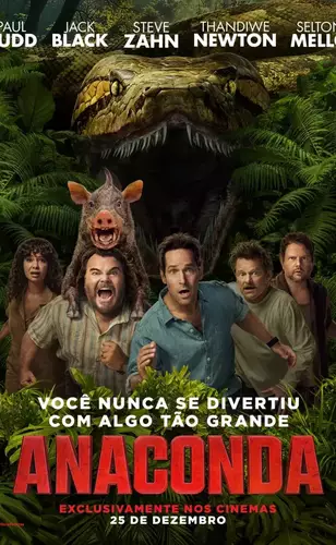 Anaconda es una película de amigos queriendo hacer una película y muy divertida