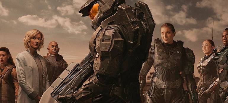 Halo S Rie Mostra Master Chief Pelado