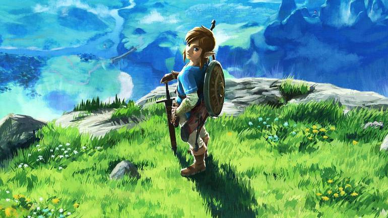 Link em Breath of the Wild.