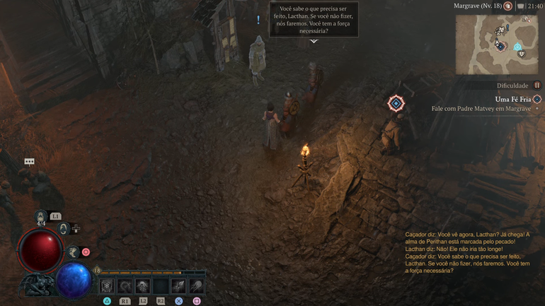 imagem de gameplay de diablo 4