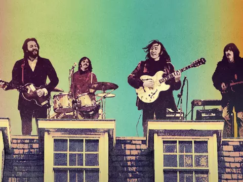 Pôster de The Beatles: Gett Back (Disney+/Divulgação)