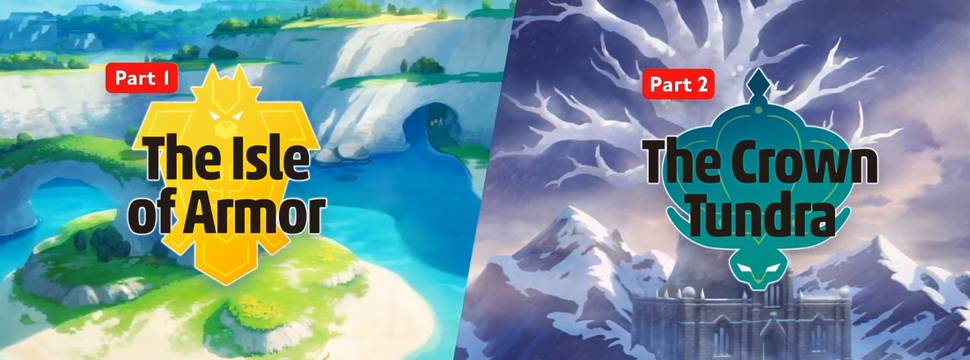 Todos os Pokémon exclusivos de versão na expansão Isle of Armor de