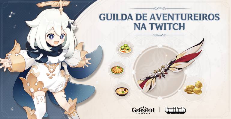 Genshin Impact apresenta evento especial em parceria com a Twitch