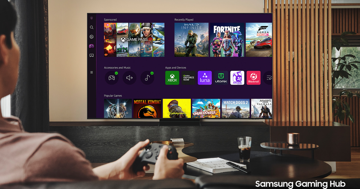 Samsung Gaming Hub: como jogar na TV Samsung, preço e jogos disponíveis