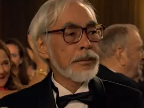 Hayao Miyazaki em cena de Spirit of Nature (Reprodução)