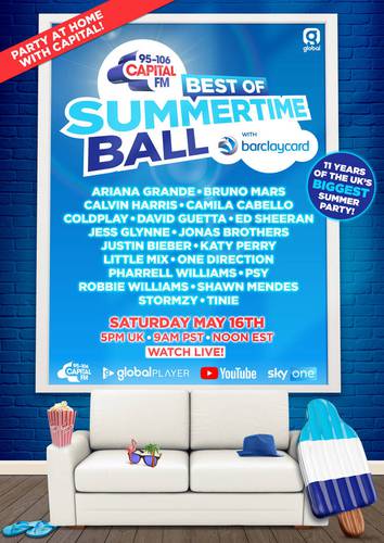 Pôster da The Best of Capital’s Summertime Ball with Barclaycard