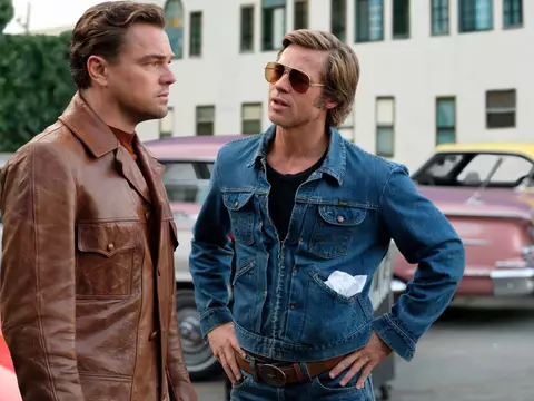 Leonardo DiCaprio e Brad Pitt