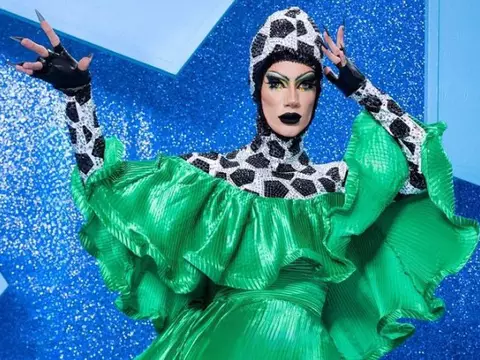 Miranda Lebrão em foto promocional de RuPaul's Drag Race Global All Stars (Reprodução/Instagram)