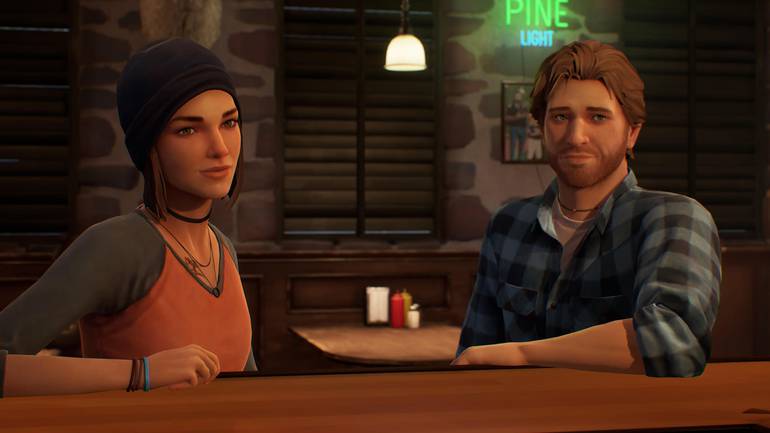 Steph e Ryan em Life is Strange.