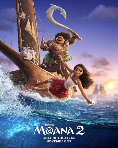 Divulgação do novo filme da moana