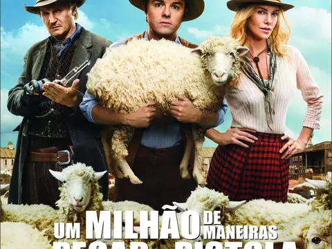 Um Milhão de Maneiras de Pegar na Pistola | Veja o cartaz em português do filme de Seth MacFarlane