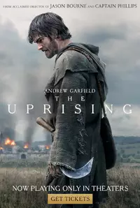 Andrew Garfield em The Uprising (Reprodução)