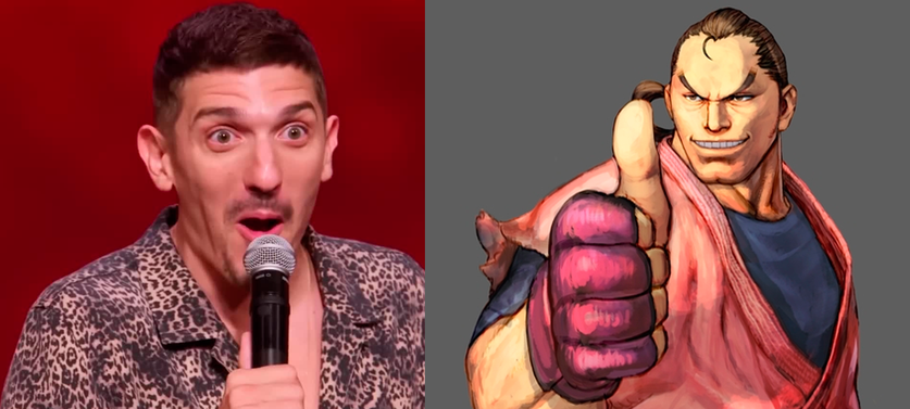 Andrew Schul como Dan Hibiki