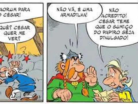 Asterix fará corrida pela Itália em novo álbum
