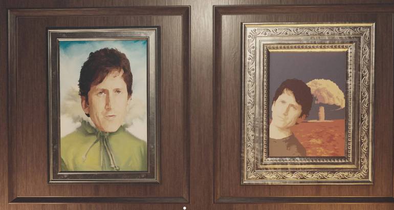 imagem de quadros de starfield com todd howard