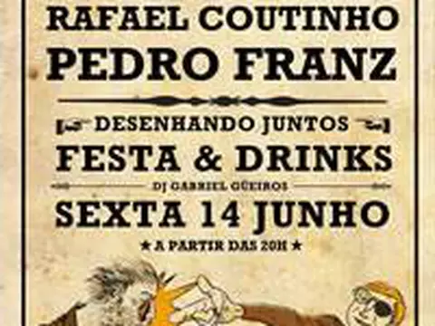 Versus | Rafael Coutinho e Pedro Franz desenham hoje em São Paulo 