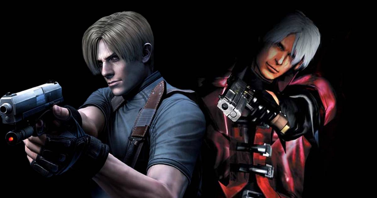 🔴 LIVE - DEVIL MAY CRY 4  Jogando Com O Leon de RESIDENT EVIL 