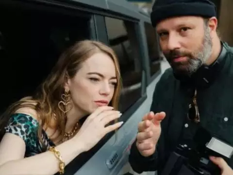 Yorgos Lanthimos e Emma Stone