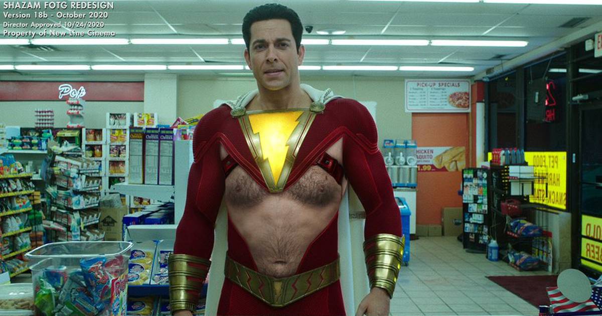 Shazam 2': primeiro teaser revela novo uniforme do herói - Olhar