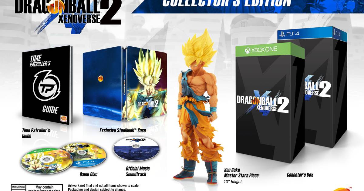 Vê a edição de coleccionador de Dragon Ball Xenoverse 2